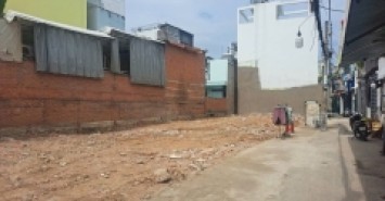 Đất hẻm 317/20/1 Thống Nhất, Phường 11, Gò Vấp, Hẻm 4,5m, 4x9,5m, Cn 37,6 m2, 5,5 tỷ TL