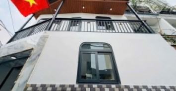 Nhà 2 MT hẻm 129/14/13 Đường số 2, Phường 16, Gò Vấp, Hẻm 2,5m thông, 6,6x6,6m, Cn 38,9 m2, trệt 2 lầu, 3PN, 3WC, Full nội thất, 4,3 tỷ TL Lộc