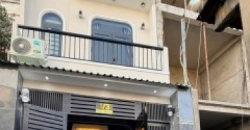 Nhà hẻm 1/3 Trương Minh Ký, Phường 13, Gò Vấp, Hẻm 2,5m, 3,85x11,5m, Cn 37,6 m2, trệt 1 lầu, 2PN, 2WC, Full nội thất, 4,95 tỷ TL