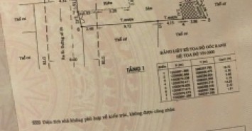 Đất hẻm 105/24/14 Đường số 59, Phường 14, Gò Vấp, Hẻm 6m, 4,4x18,5m, NH, Cn 83,9 m2, 7,5 tỷ TL