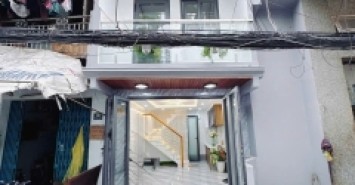 Nhà MT 184 Trần Văn Đang, Phường 11, Quận 3, MT 7m, 3,3x5m, Cn 15,9 m2, trệt 2 lầu, 3,8 tỷ TL