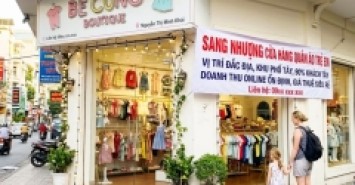 SANG NHƯỢNG CỬA HÀNG QUẦN ÁO TRẺ EM – VỊ TRÍ ĐẸP KHU PHỐ TÂY, ĐƯỜNG NGUYỄN THỊ MINH KHAI, NHA TRANG