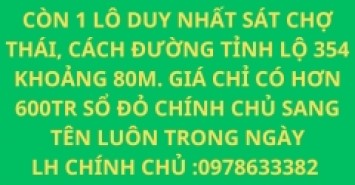 Chính chủ bán ô đất  tren mat pho kim cham Mỹ Đức, An Lão, Hải Phòng. Giá chỉ từ 689tr/ô……