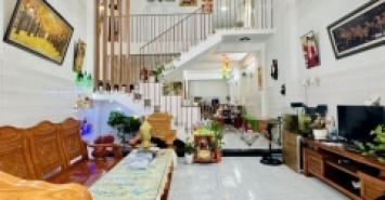 ♥ Kiệt Ô tô tránh, sát MT Ông Ích Đường, 95m2, 2 tầng 3PN, 5.x tỷ