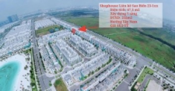 Cần bán Shophouse Liền kề gần Vincom và công viên tiện ích giá 10.2 tỷ - Vinhomes Ocean Park Gia Lâm