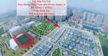 Cho thuê Shophouse kinh doanh nhà hàng đối diện Vin Uni - Vinhomes Ocean Park Gia Lâm