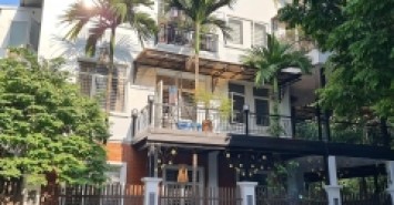 Cho thuê BT Làng VKCA Mỗ lao, 175m2, 26m tiền, lô góc, SD thực tế 500m2.
