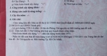 CẦN TIỀN BÁN GẤP NHÀ ĐẤT. Hẻm xe tải 1 sẹc đường Tân Thới Nhì 1, xã Tân Thới Nhì,Huyện Hóc Môn, TP HCM.