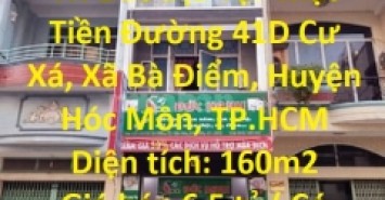 CHÍNH CHỦ CẦN BÁN Căn Nhà 2 Mặt Tiền Vị Trí Đắc Địa Tại Huyện Hóc Môn, TP HCM