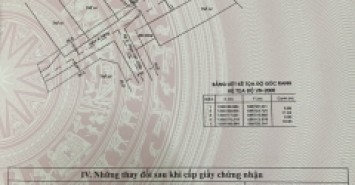 Đất hẻm 397/4 Phạm Văn Chiêu, Phường 14, Gò Vấp, Hẻm 3m, 4x11m, Cn 42,8 m2, 3,6 tỷ TL