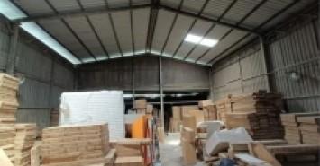 xưởng 1100m2 sạch đẹp xe 5 Tấn giá chỉ 50 triệu, mặt tiền Thới An