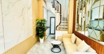 Bán Nhà Lĩnh Nam 25m 3 Tầng 2 Ngủ Full Nội Thất Giá 2.88 Tỷ Nhà Chưa Sổ