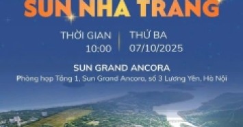 TRÌNH LÀNG KHU ĐÔ THỊ VEN SÔNG TẠI KHÁNH HOÀ