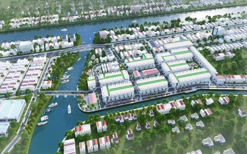 Công ty Cổ phần Xây dựng và Dịch vụ công cộng Bình Dương và Đơn vị phân phối là Đất Xanh Miền Tây