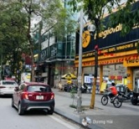 Bán nhà mặt phố Thái Hà - Đống Đa - DT 30m - 4 Tầng - Vỉa Hè KDVP Cho thuê 500tr/năm