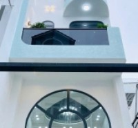 Nhà hẻm 347/69/54 Lê Văn Thọ, Phường 9, Gò Vấp, Hẻm 4m thông, 3,5x18m, Cn 62,6 m2, trệt lửng 2 lầu, ST sau, 4PN, 4WC, Full nội thất, 7,65 tỷ TL