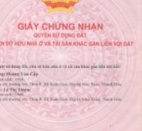 CHÍNH CHỦ CÓ MẢNH ĐẤT CẦN BÁN TẠI NHƯ XUÂN - THANH HÓA